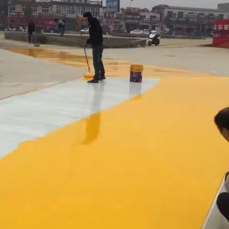 张家界彩色路面喷涂翻新的使用寿命多长